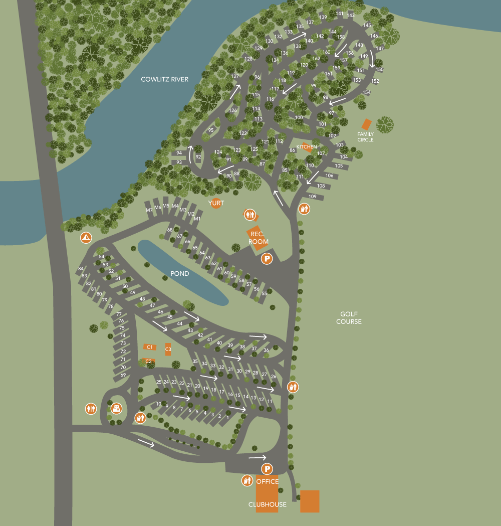 Maple Grove Resort Property Map